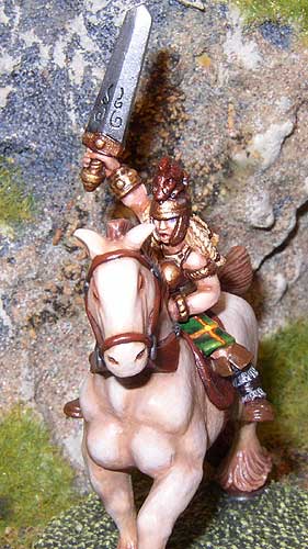 Female barbarian rider