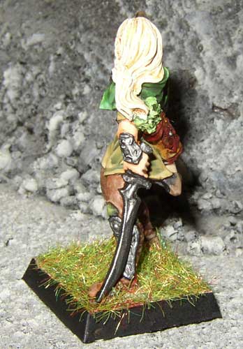 female elf with bow
