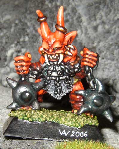 Goblin with ball and chain