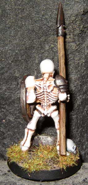 Skeleton with Spear
