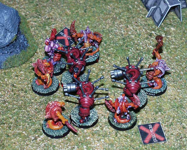 Battlesuits in combat